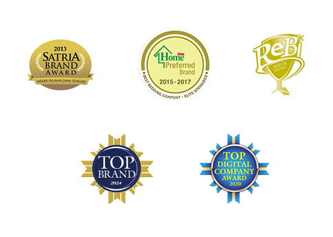 Penghargaan Royal Foam — Satria Brand Award, Home Preferred Brand, Top Brand, Top Digital Company
